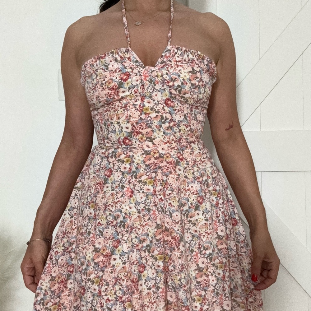 Floral maxi dress